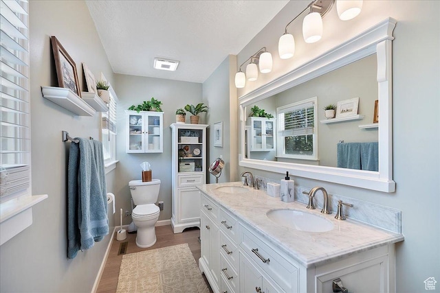 5203 Chambers St, South Ogden, UT 84403 - full bath with wood finished floors and double vanity