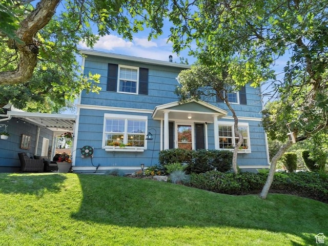 5203 Chambers St, South Ogden, UT 84403 - view of front of home with a front lawn