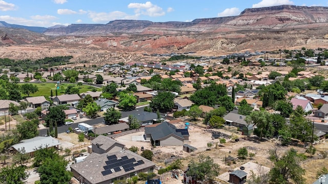 586 N 360 W, La Verkin, UT 84745 - aerial perspective of suburban area featuring mountains
