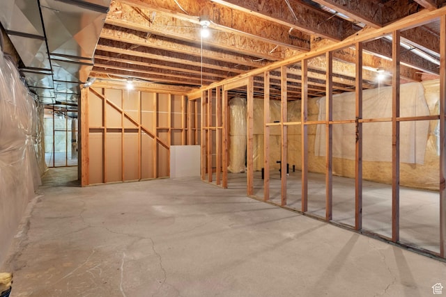 4892 W Veeroma Way S, Jordan, UT 84009 - view of unfinished basement