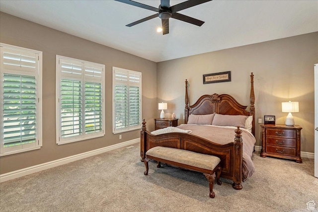 12937 S Old Country Ct W, Riverton, UT 84065 - bedroom with carpet floors and ceiling fan