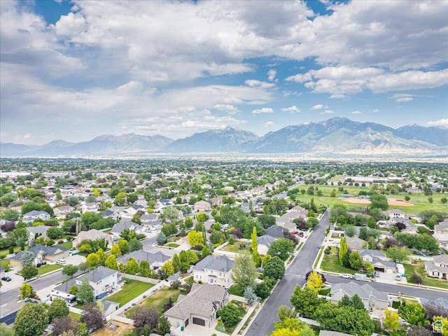 12937 S Old Country Ct W, Riverton, UT 84065 - aerial view of residential area with mountains