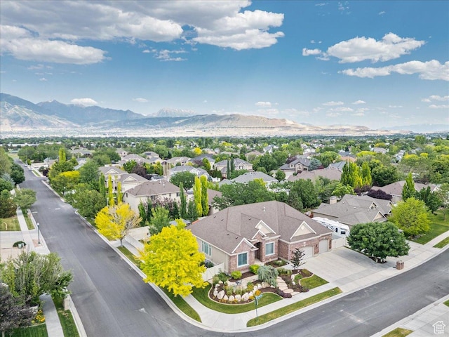 12937 S Old Country Ct W, Riverton, UT 84065 - aerial perspective of suburban area featuring a mountain backdrop