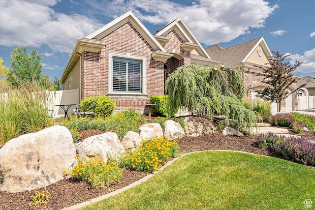 12937 S Old Country Ct W, Riverton, UT 84065 - view of front of house featuring brick siding