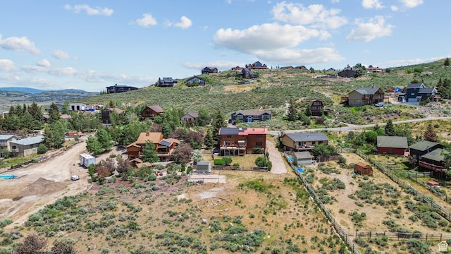 6385 Mountain View Dr, Park City, UT 84098 - aerial view of residential area featuring a mountainous background