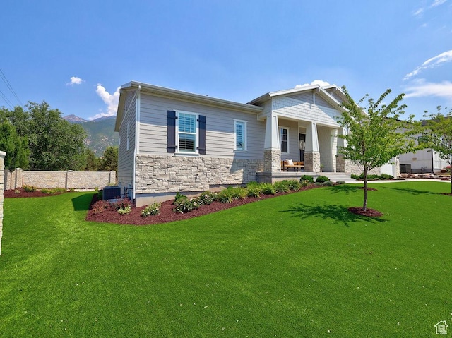 7817 S Danish Pine Ln Unit 101, Cottonwood Heights, UT 84121 - craftsman inspired home with stone siding