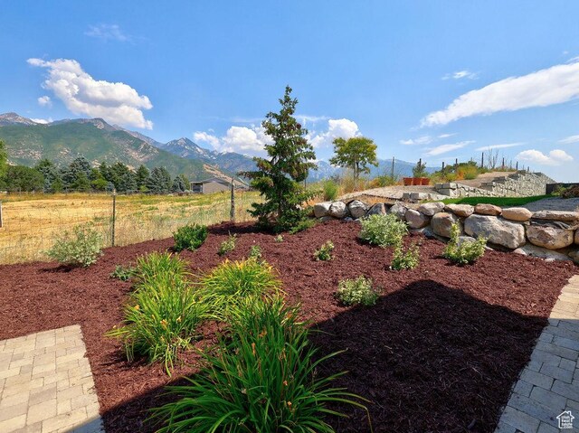 7817 S Danish Pine Ln Unit 101, Cottonwood Heights, UT 84121 - view of yard with a mountain view