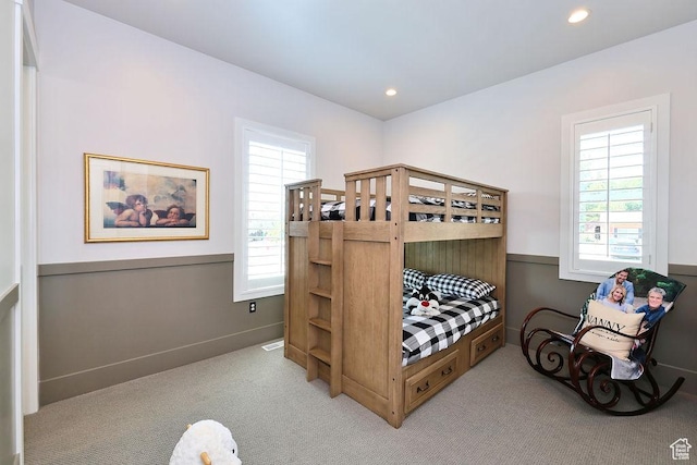 7817 S Danish Pine Ln Unit 101, Cottonwood Heights, UT 84121 - bedroom featuring carpet and recessed lighting