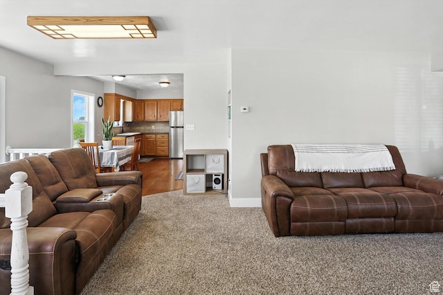 11395 N 4400 W, Tremonton, UT 84337 - living room featuring carpet and baseboards