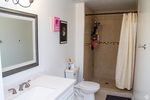 1415 N 3300 W, Provo, UT 84601 - bathroom with vanity and tiled shower