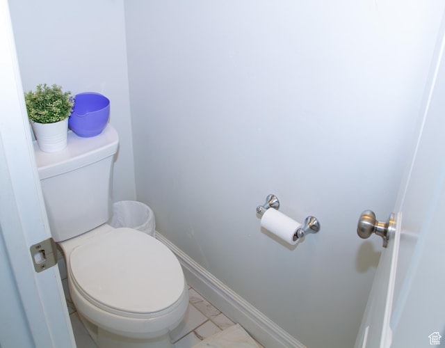1415 N 3300 W, Provo, UT 84601 - bathroom featuring marble look tile flooring and toilet
