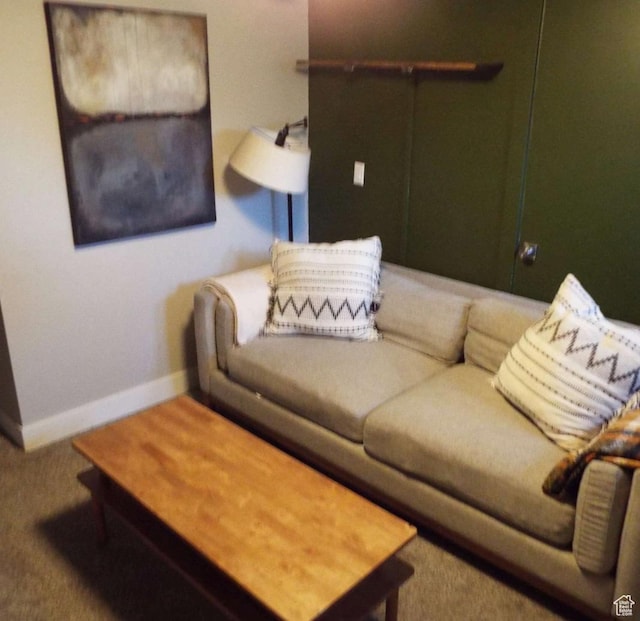 3740 S 4800 W, West Valley City, UT 84120 - carpeted living room featuring baseboards