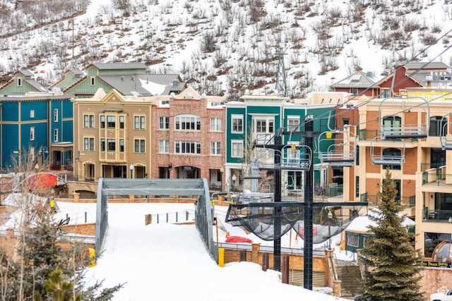 7394 E Moon Light Dr Unit 326A, Heber City, UT 84032 - view of snowy aerial view