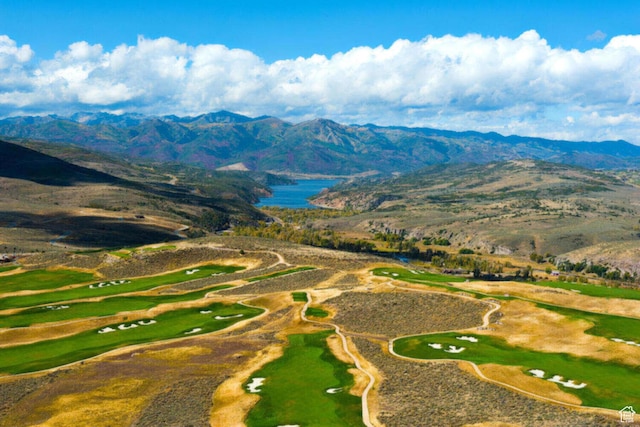 7394 E Moon Light Dr Unit 326A, Heber City, UT 84032 - bird's eye view of a water and mountain view