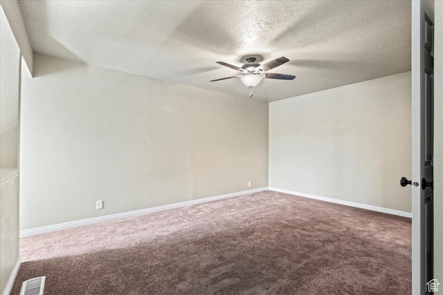 88 W 50 S Unit C9, Centerville, UT 84014 - carpeted empty room with a ceiling fan and a textured ceiling