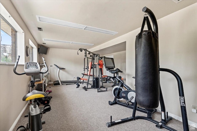 88 W 50 S Unit C9, Centerville, UT 84014 - workout area featuring baseboards