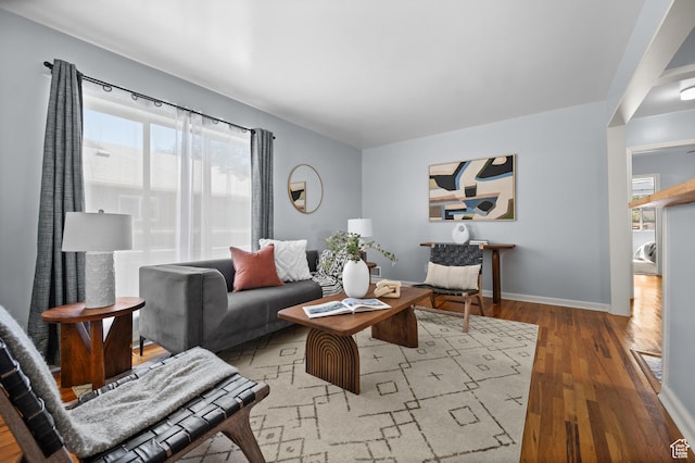 817 N Catherine St, Salt Lake City, UT 84116 - living room with wood finished floors and baseboards