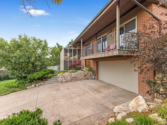 3645 E Fortuna Cir, Salt Lake City, UT 84124 - view of property with a garage and concrete driveway