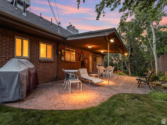 3645 E Fortuna Cir, Salt Lake City, UT 84124 - view of patio featuring a grill