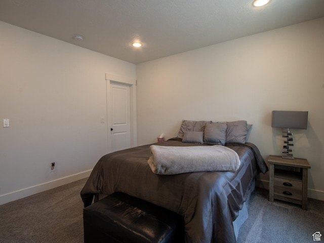 4821 W Juniper Bend Cir Unit 101, Herriman, UT 84096 - bedroom featuring carpet and recessed lighting