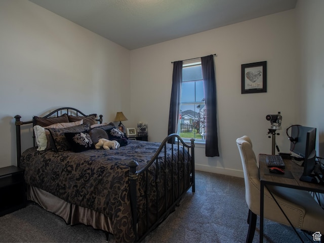 4821 W Juniper Bend Cir Unit 101, Herriman, UT 84096 - bedroom featuring carpet flooring and a desk