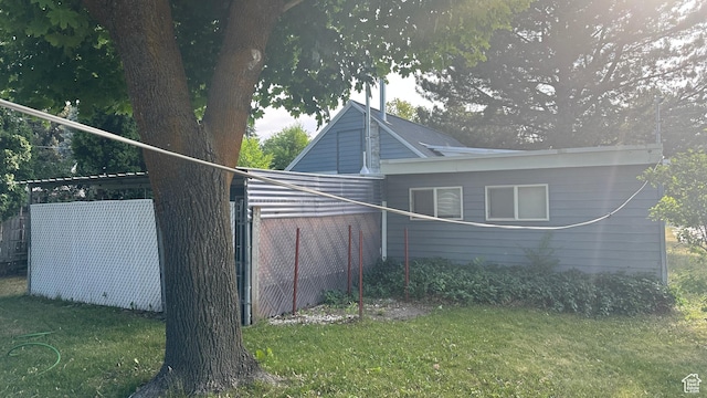 472 N 500 W, Logan, UT 84321 - view of side of home with a lawn