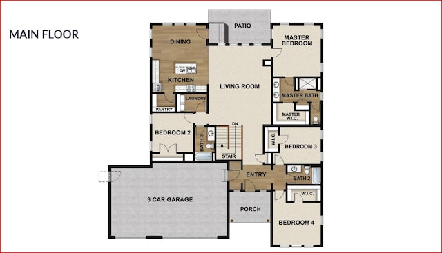 3458 E 1000 S Unit 104, Spanish Fork, UT 84660 - view of property floor plan