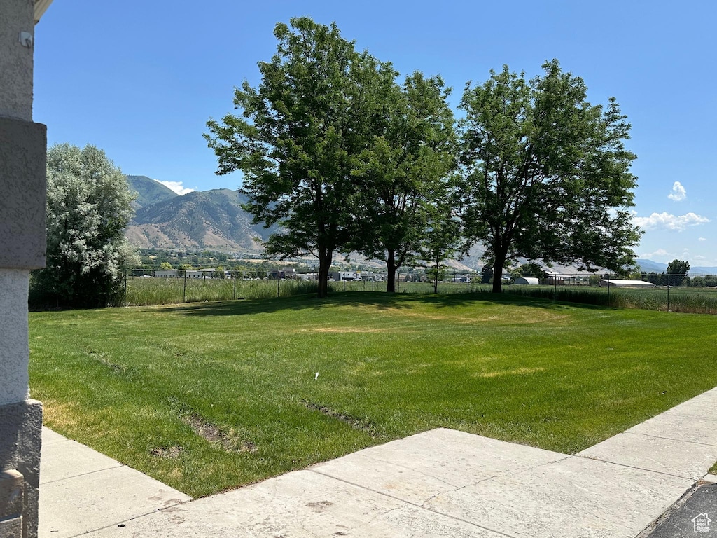 53 W 1315 S, Logan, UT 84321 - view of yard featuring a mountain view