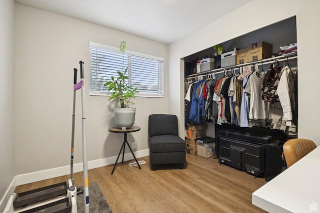 5964 S 610 W, Murray, UT 84123 - spacious closet featuring wood finished floors