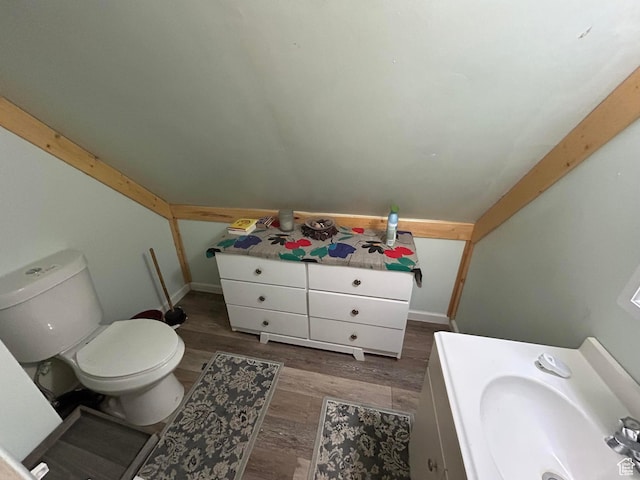 468 E Trail Rd, Brian Head, UT 84719 - bathroom featuring a sink and wood finished floors