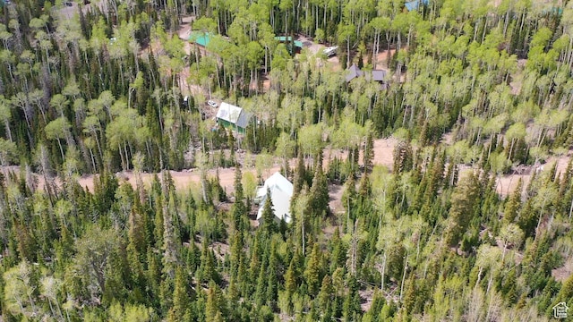 468 E Trail Rd, Brian Head, UT 84719 - aerial view of property and surrounding area with a forest