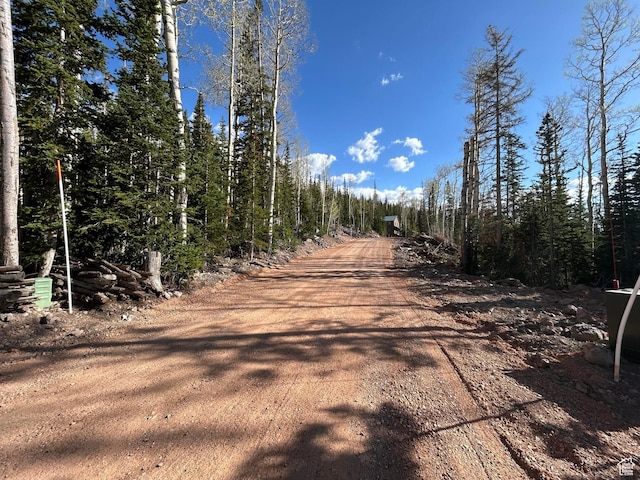 468 E Trail Rd, Brian Head, UT 84719 - view of dirt / gravel road