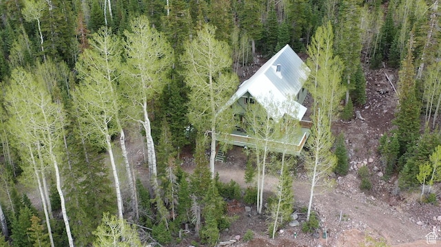 468 E Trail Rd, Brian Head, UT 84719 - aerial view of property's location with a forest