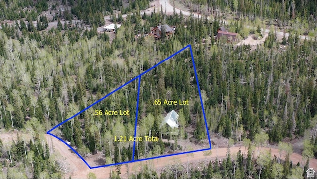 468 E Trail Rd, Brian Head, UT 84719 - aerial view of a forest