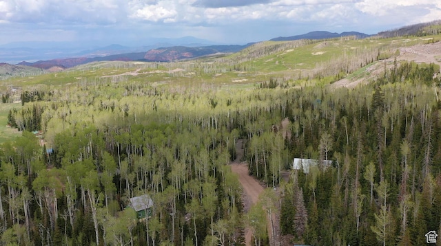 468 E Trail Rd, Brian Head, UT 84719 - view of property location with a mountainous background