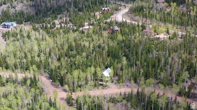 468 E Trail Rd, Brian Head, UT 84719 - aerial view of property's location with a forest