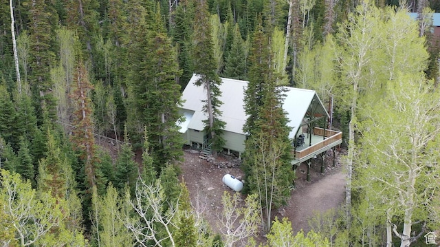 468 E Trail Rd, Brian Head, UT 84719 - view of subject property with a forest
