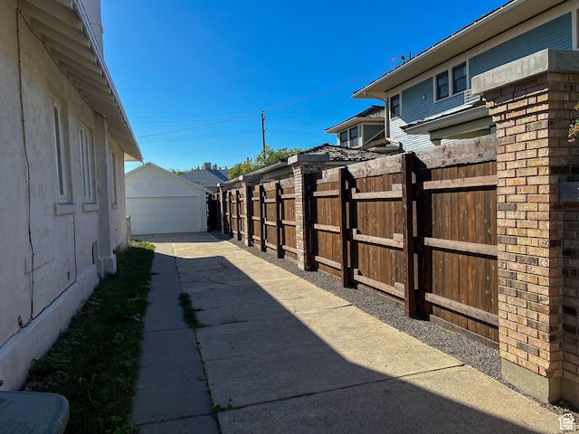 175 N 100 E, Price, UT 84501 - view of patio with a garage and a gate