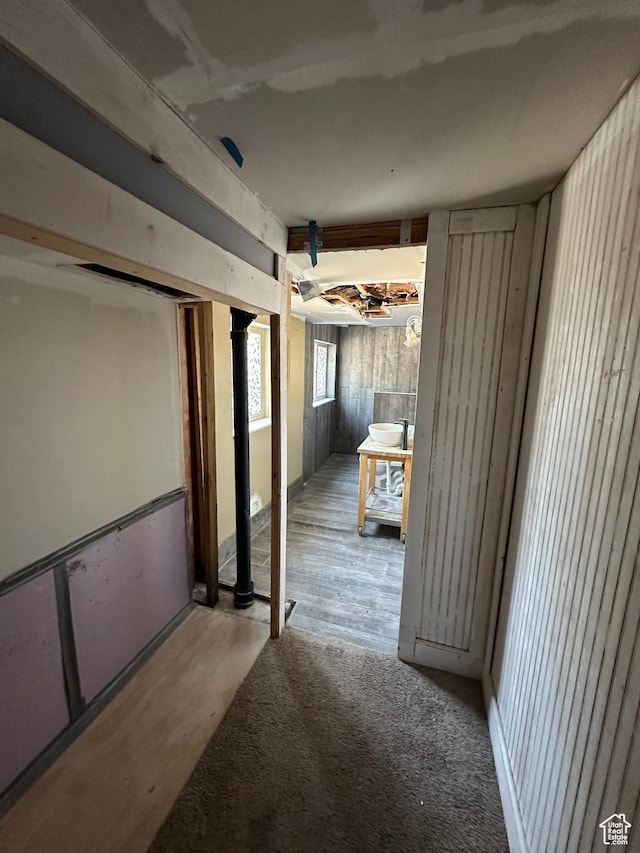 3836 W Jacquelyn St S, West Jordan, UT 84088 - corridor with carpet