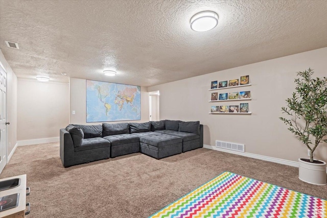 10787 N Town Center Pkwy, Highland, UT 84003 - living area featuring carpet flooring and a textured ceiling