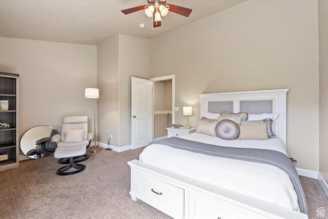 10787 N Town Center Pkwy, Highland, UT 84003 - bedroom featuring carpet and a ceiling fan