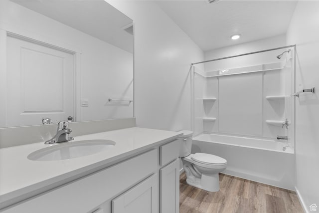554 W 1870 S Unit 1195, Provo, UT 84601 - bathroom with vanity, wood finished floors, and shower / tub combination