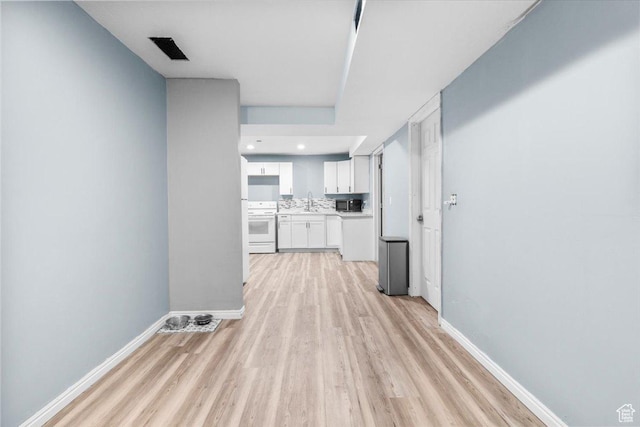 360 S 300 E, Ephraim, UT 84627 - corridor featuring light wood-type flooring and recessed lighting