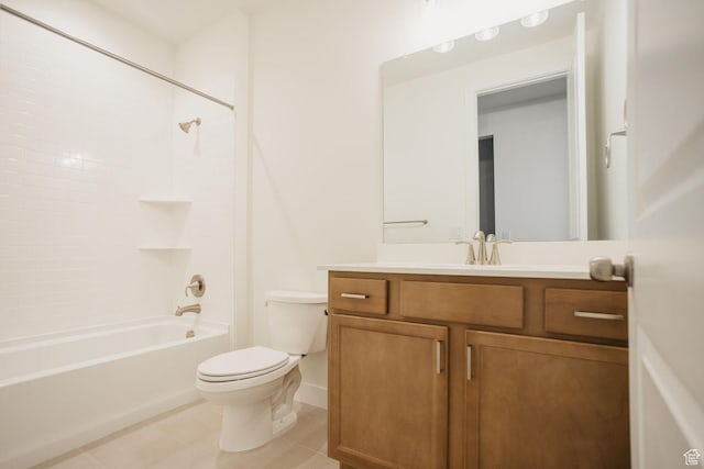 43 Rosalia Rdg, St George, UT 84770 - full bath featuring vanity, tile patterned floors, and bathing tub / shower combination