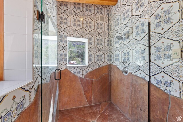 338 Taylor Ln, Castle Valley, UT 84532 - full bathroom with a tile shower