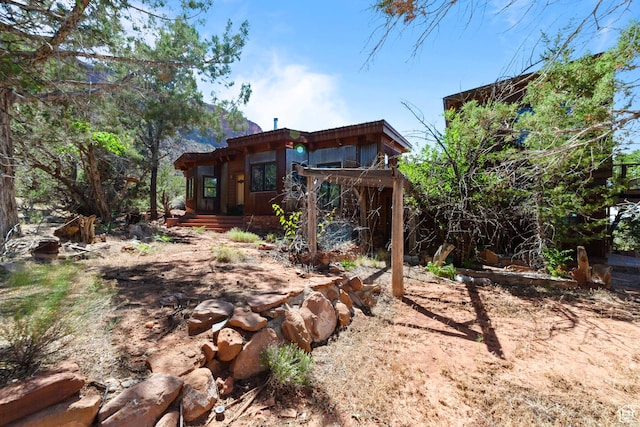 338 Taylor Ln, Castle Valley, UT 84532 - rear view of property