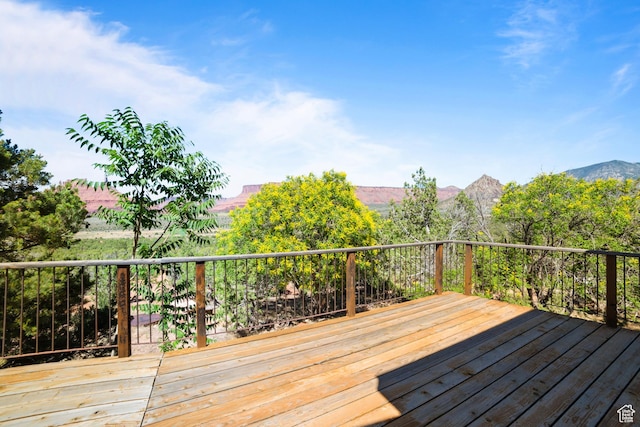 338 Taylor Ln, Castle Valley, UT 84532 - view of wooden deck