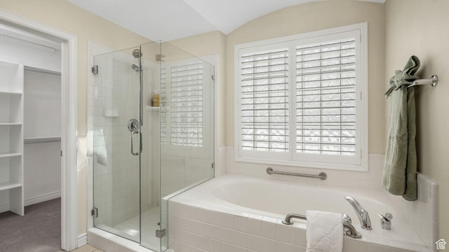 1257 W Bateman Ponds Way S, West Jordan, UT 84084 - full bath with a shower stall, a garden tub, and a walk in closet