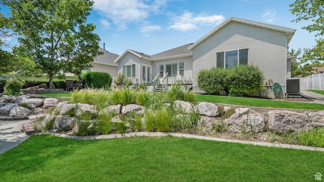 1257 W Bateman Ponds Way S, West Jordan, UT 84084 - ranch-style home featuring a front yard and stucco siding