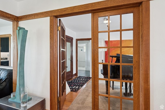 1527 E Emerson Ave S, Salt Lake City, UT 84105 - corridor featuring wood finished floors
